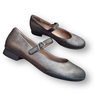 Dansko Metallic Mary Jane Flats